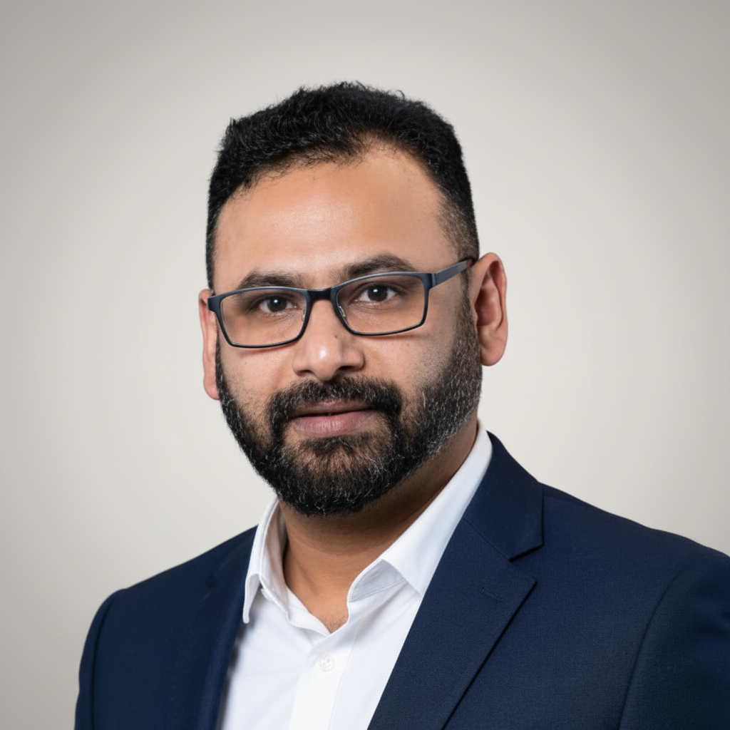 Portrait of Raghunath Yammanuru, Technical Founder of Meriqo